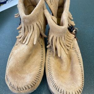 Minnetonka Ankle Moccasins